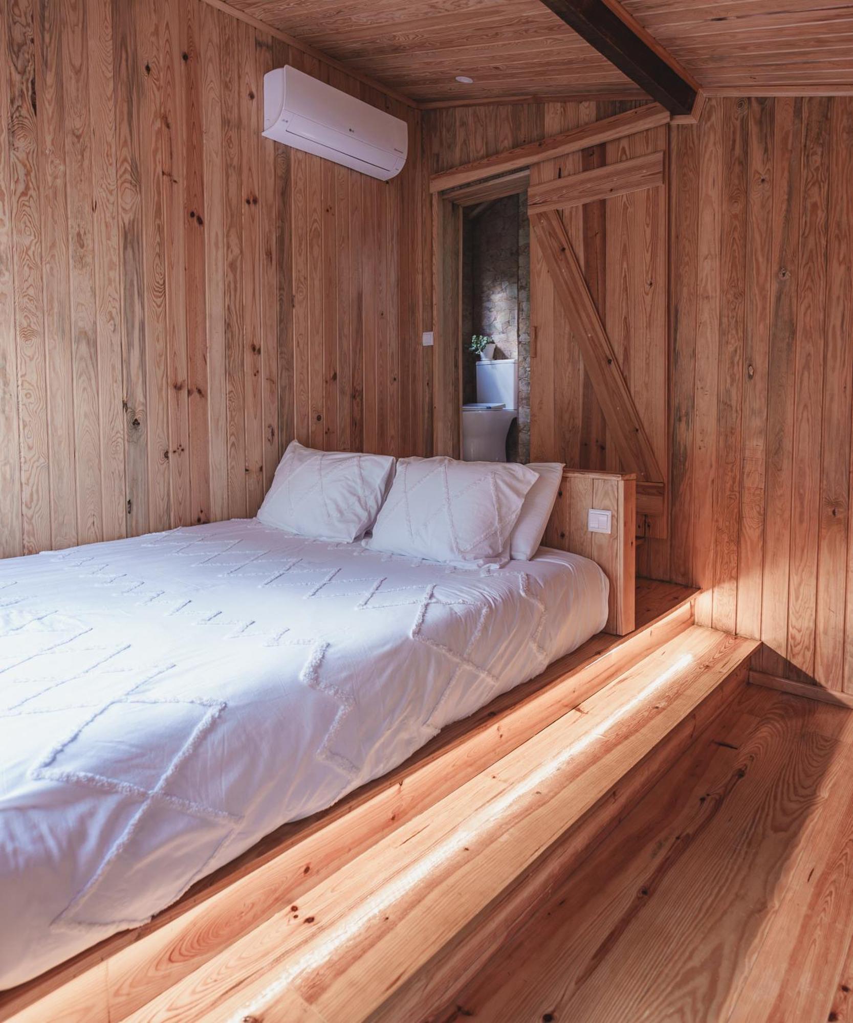 Nativo Natureza Pink Wood Cabin Cela  ภายนอก รูปภาพ