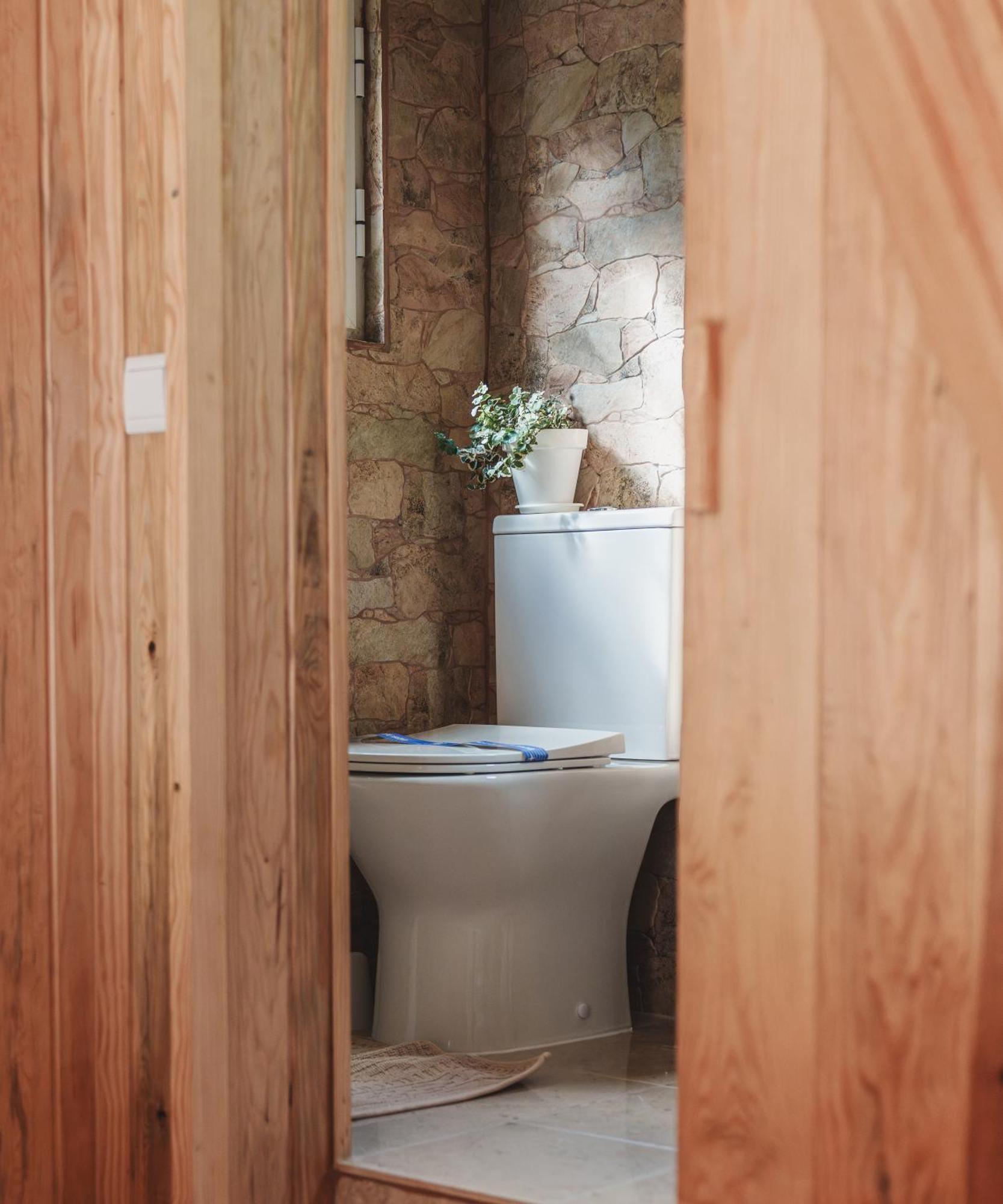 Nativo Natureza Pink Wood Cabin Cela  ภายนอก รูปภาพ